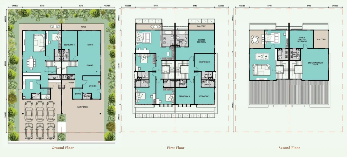 Kew Green at The Kews Oak floor plan