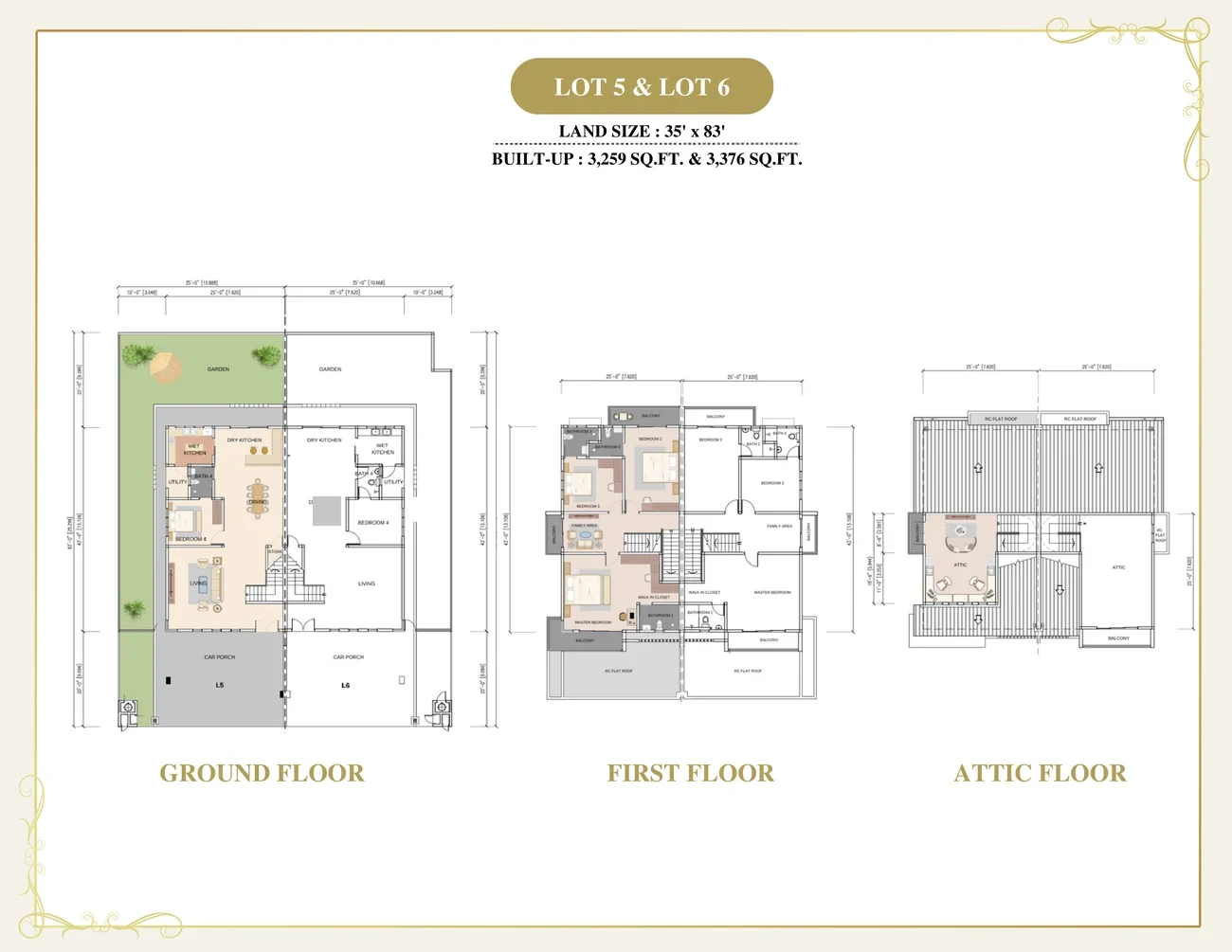 Thompson Prestige Lots 5 and 6 floor plan