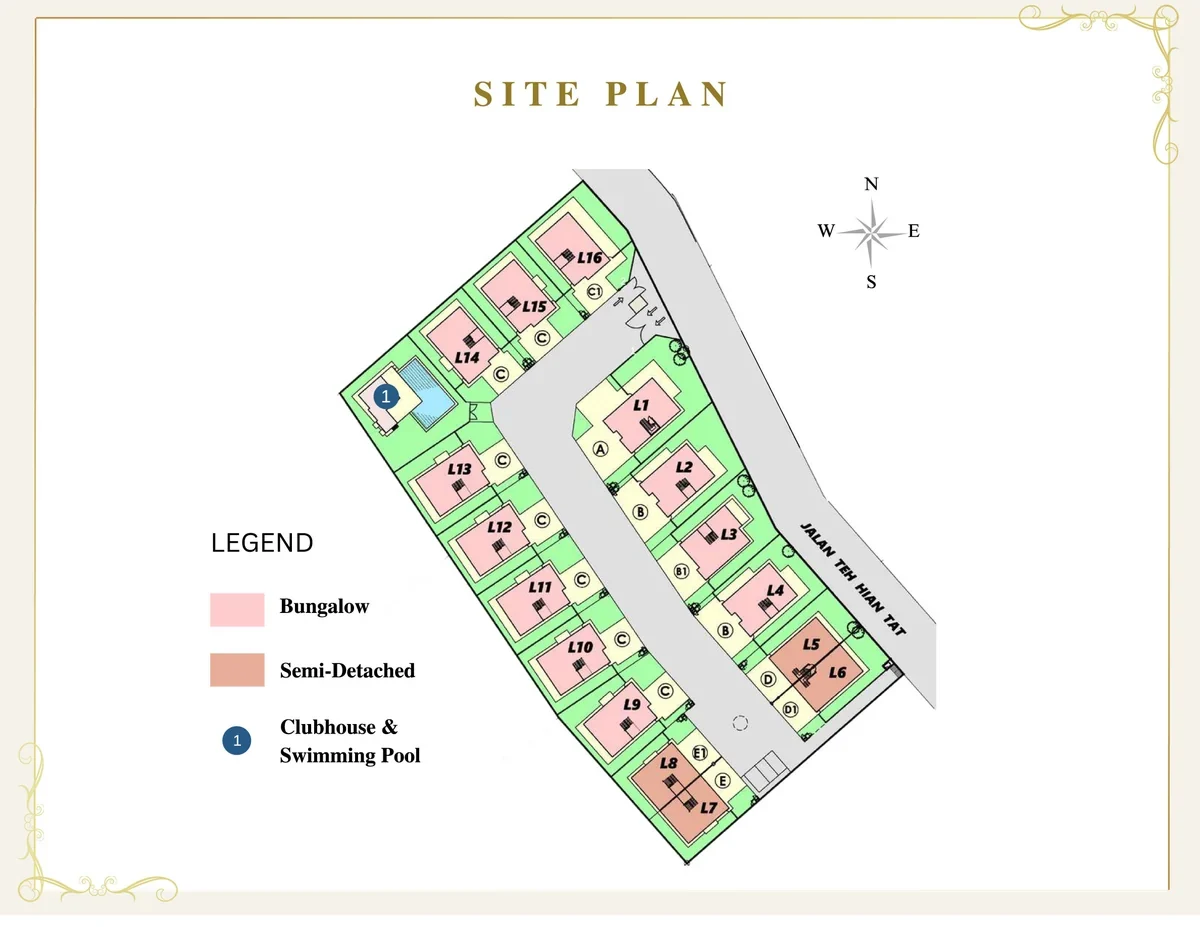 Thompson Prestige site plan