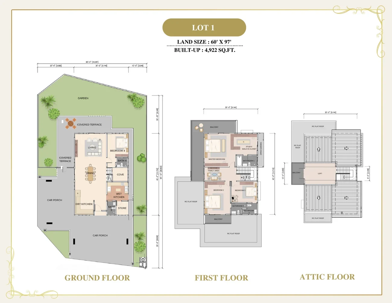 Thompson Prestige Lot 1 floor plan