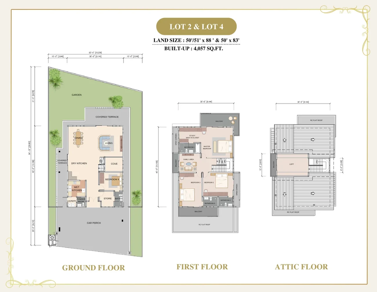 Thompson Prestige Lots 2 and 4 floor plan