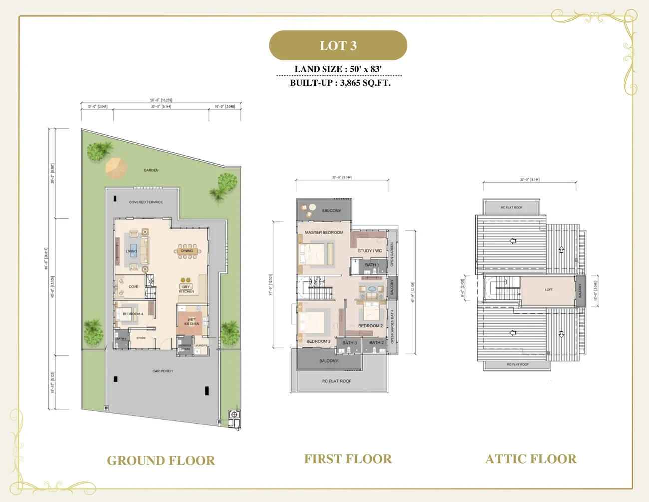 Thompson Prestige Lot 3 floor plan