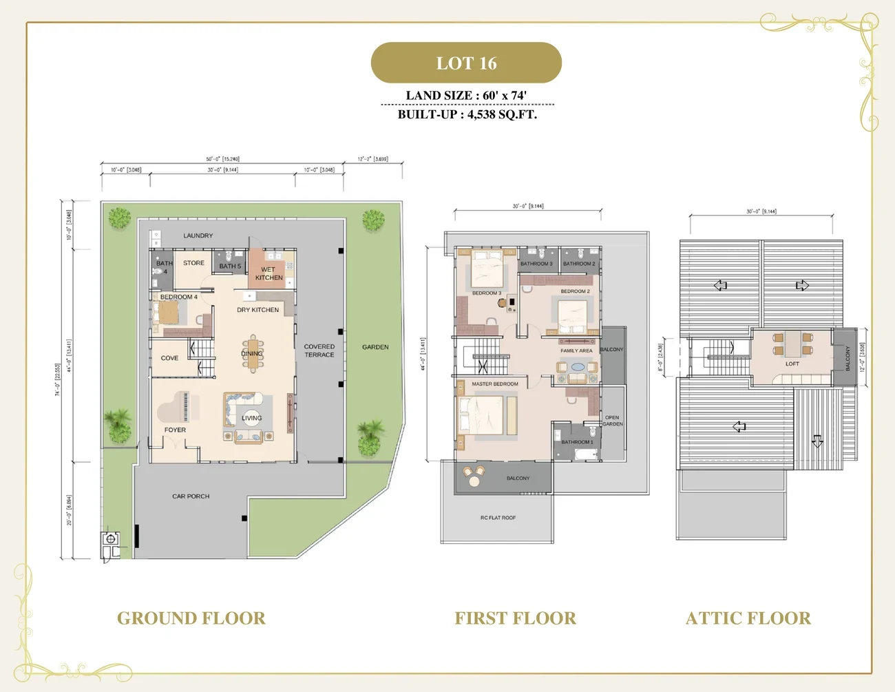 Thompson Prestige Lot 16 floor plan