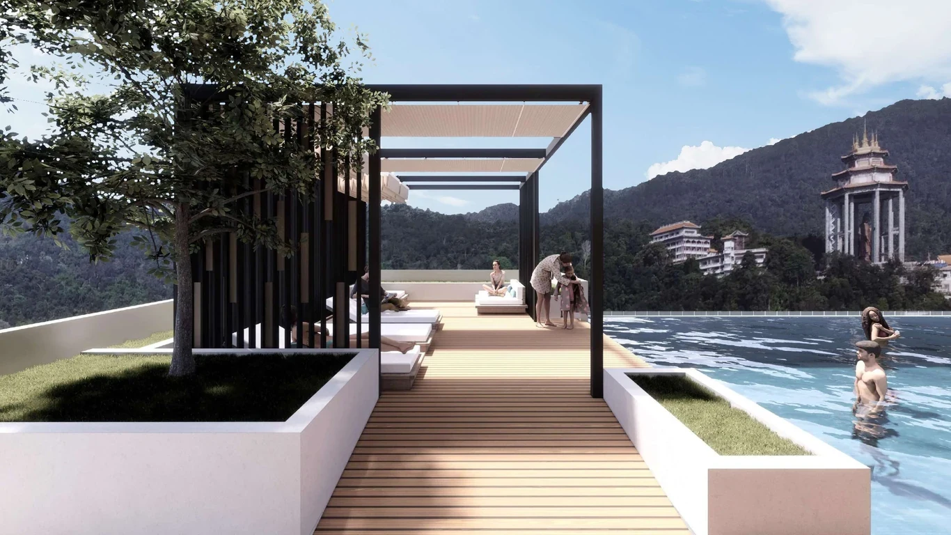 Tuan Pavilion swimming pool