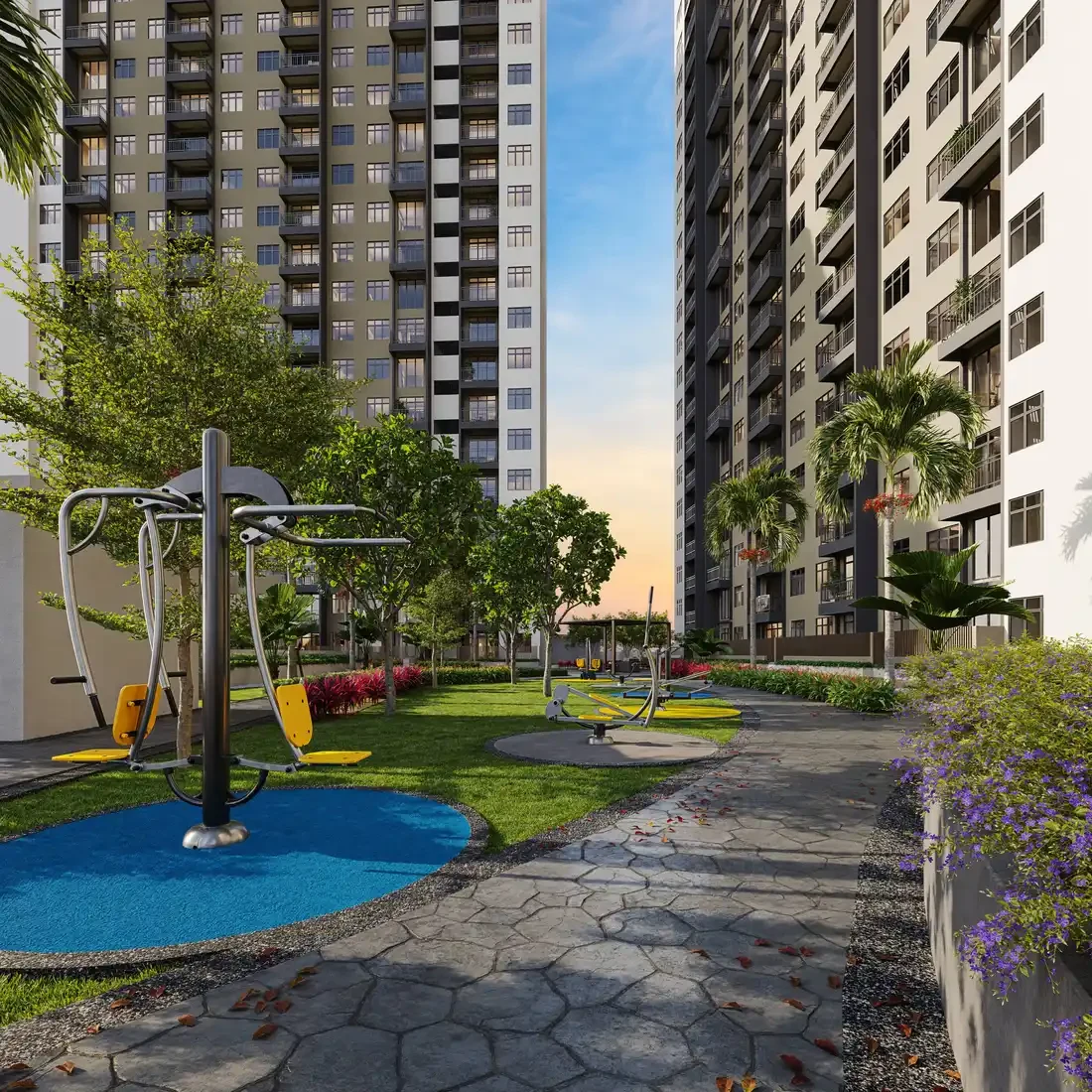 Verte Medini Residence residential grounds