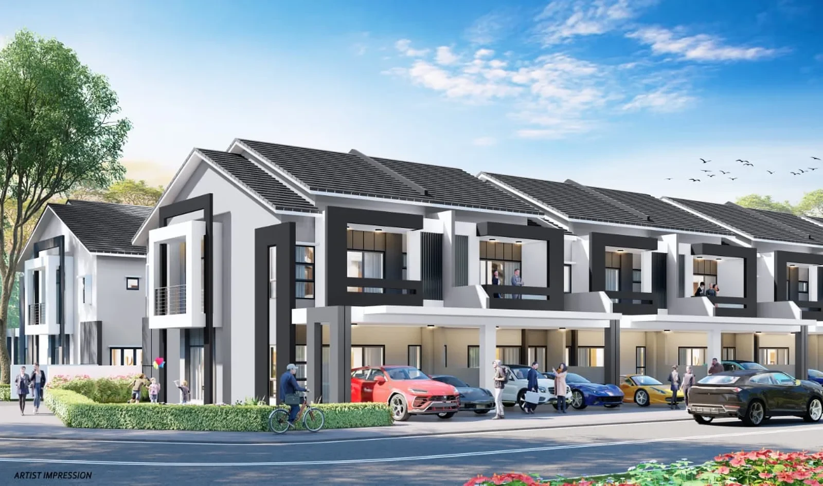 Vista Ixora terrace exterior