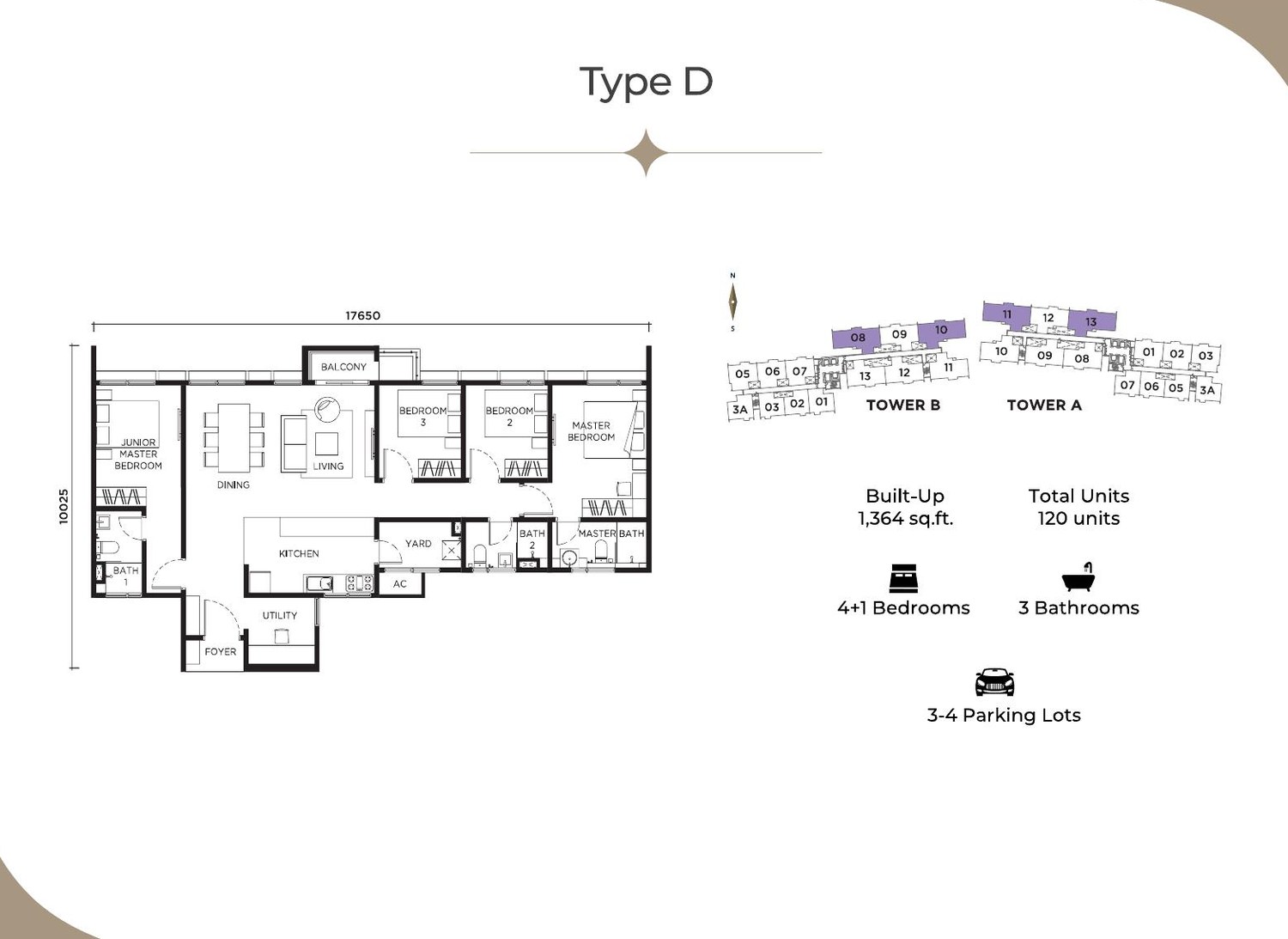 Type D floor plan