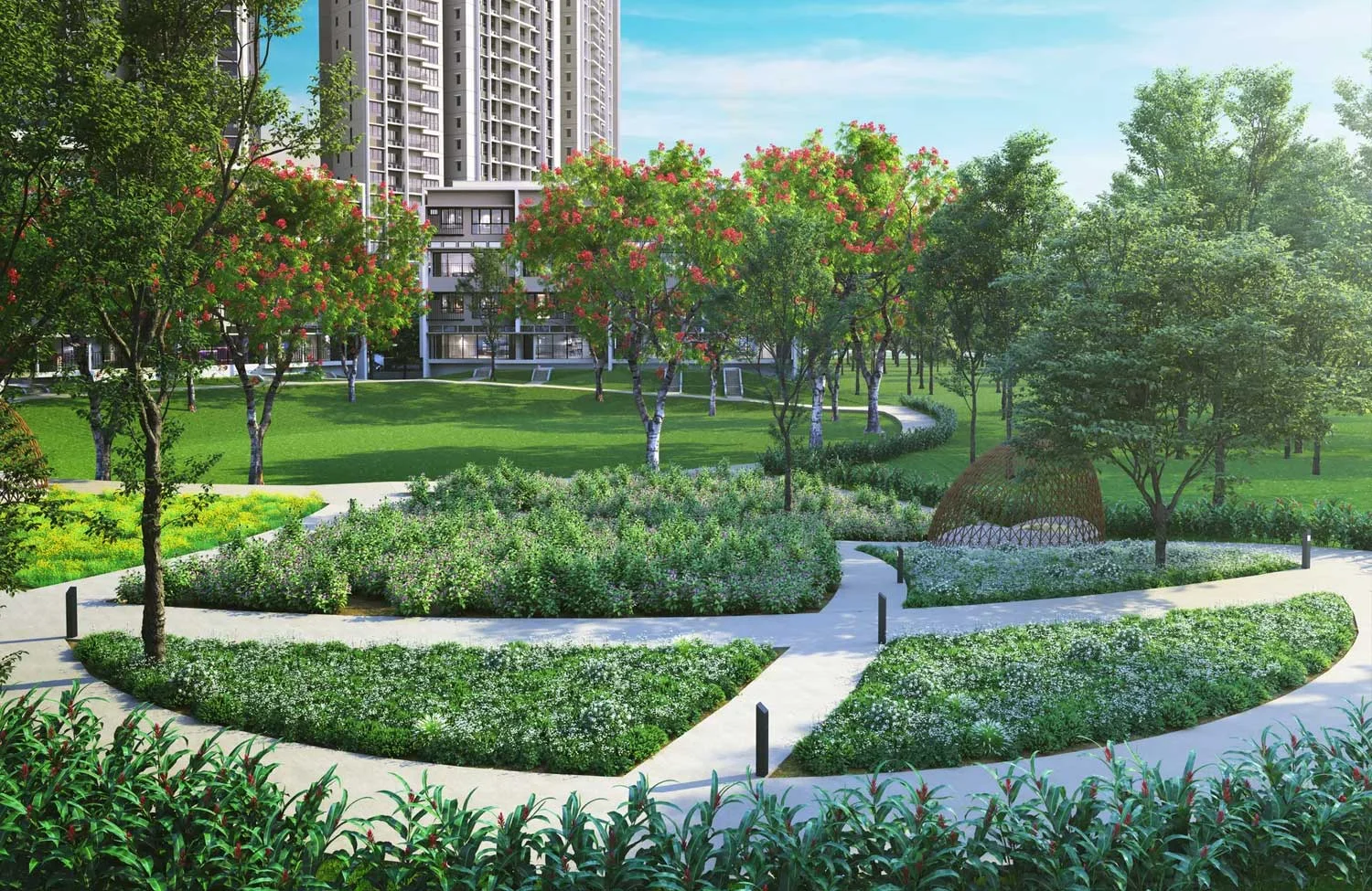 Linari Damansara garden