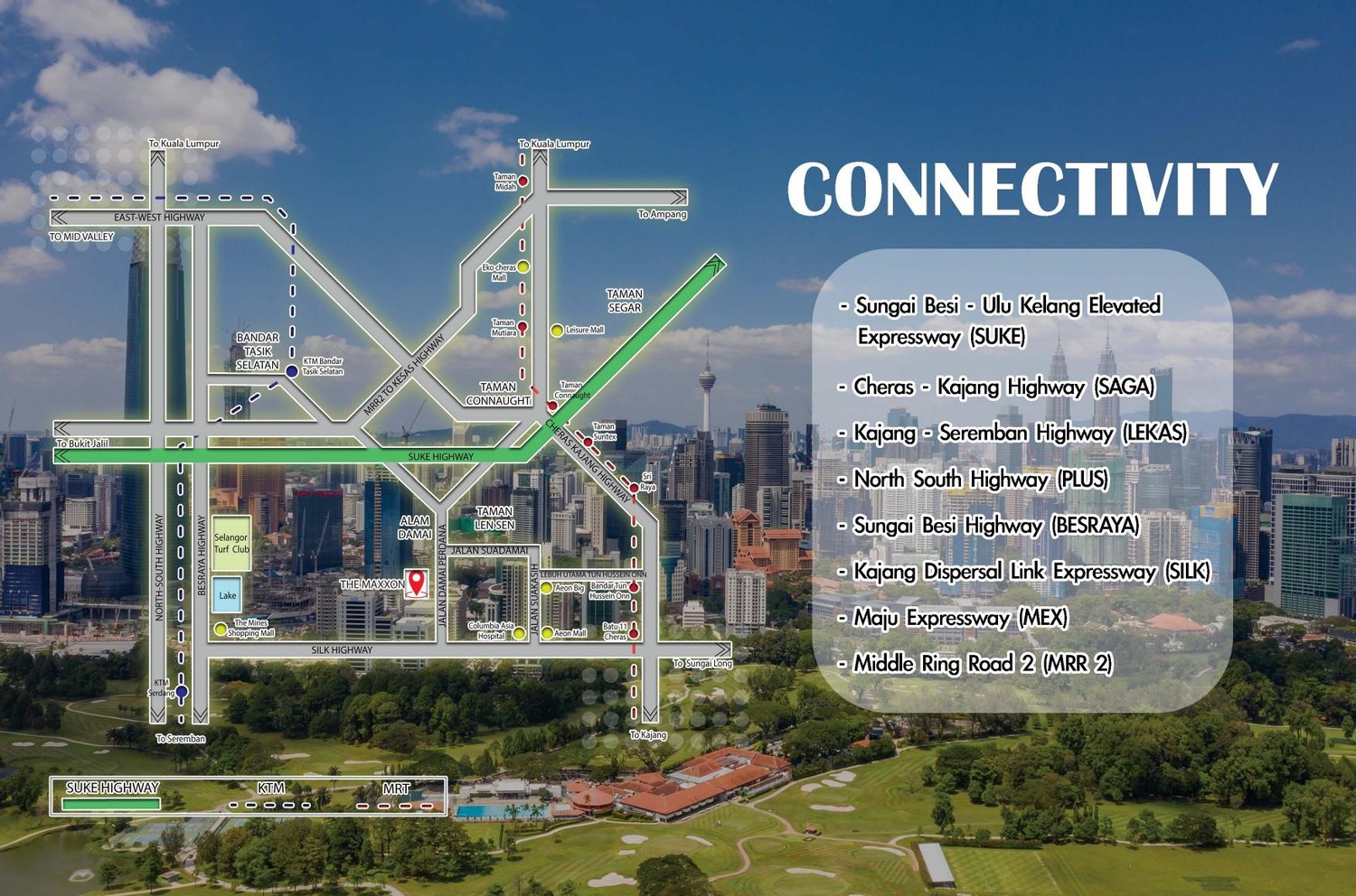 The Maxxon @ Residensi Bukit Perdana location map