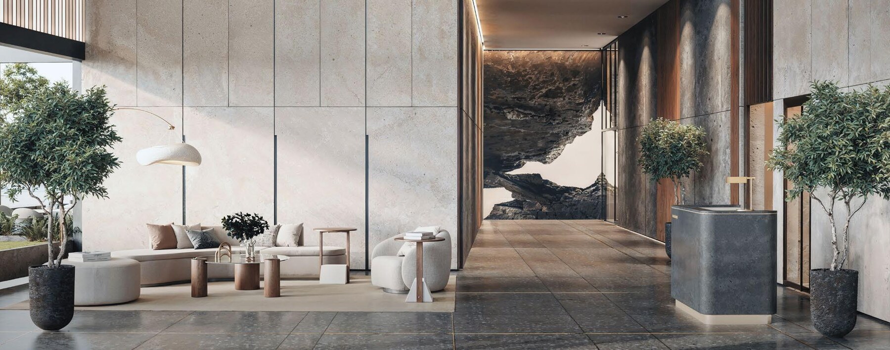 Main lobby artist impression