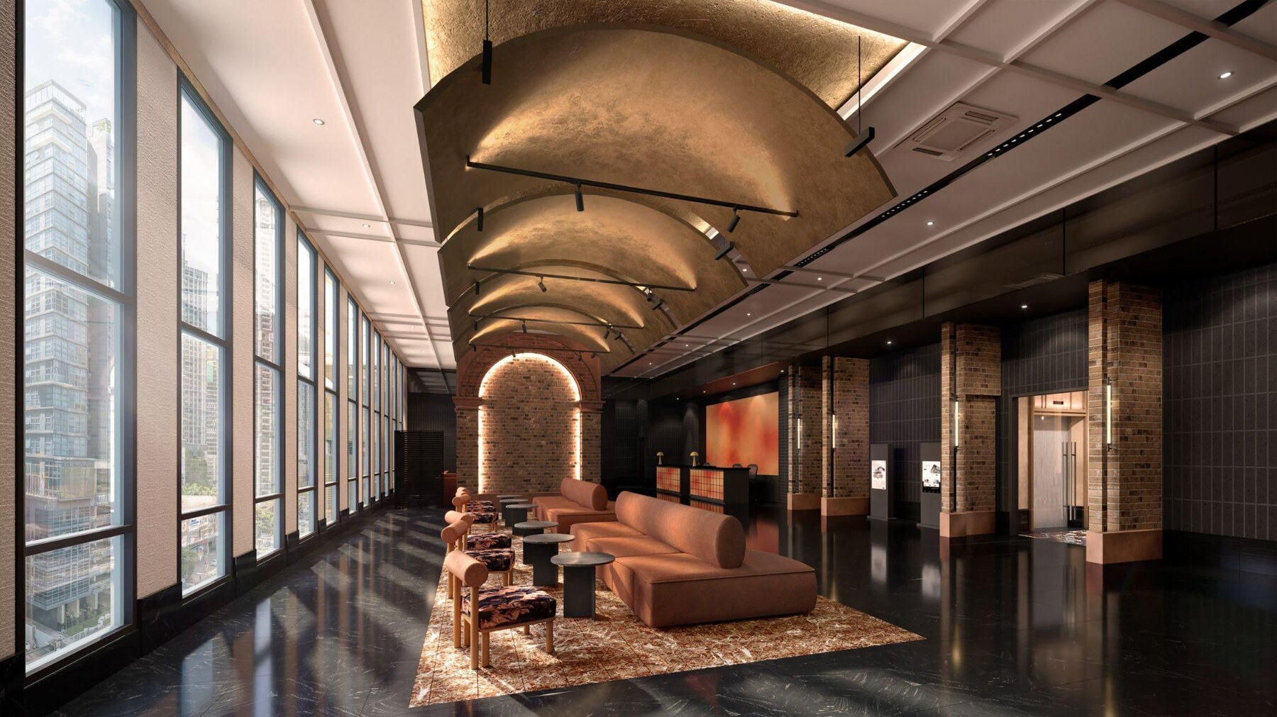 Reception lobby