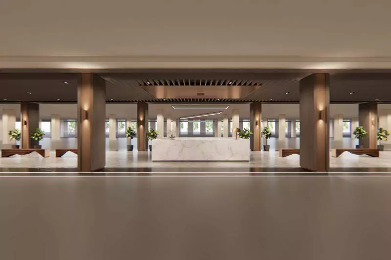 Multipurpose hall and games room