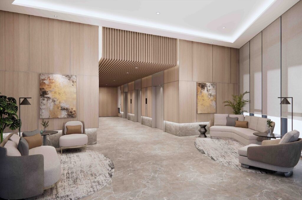 Co-working lounge