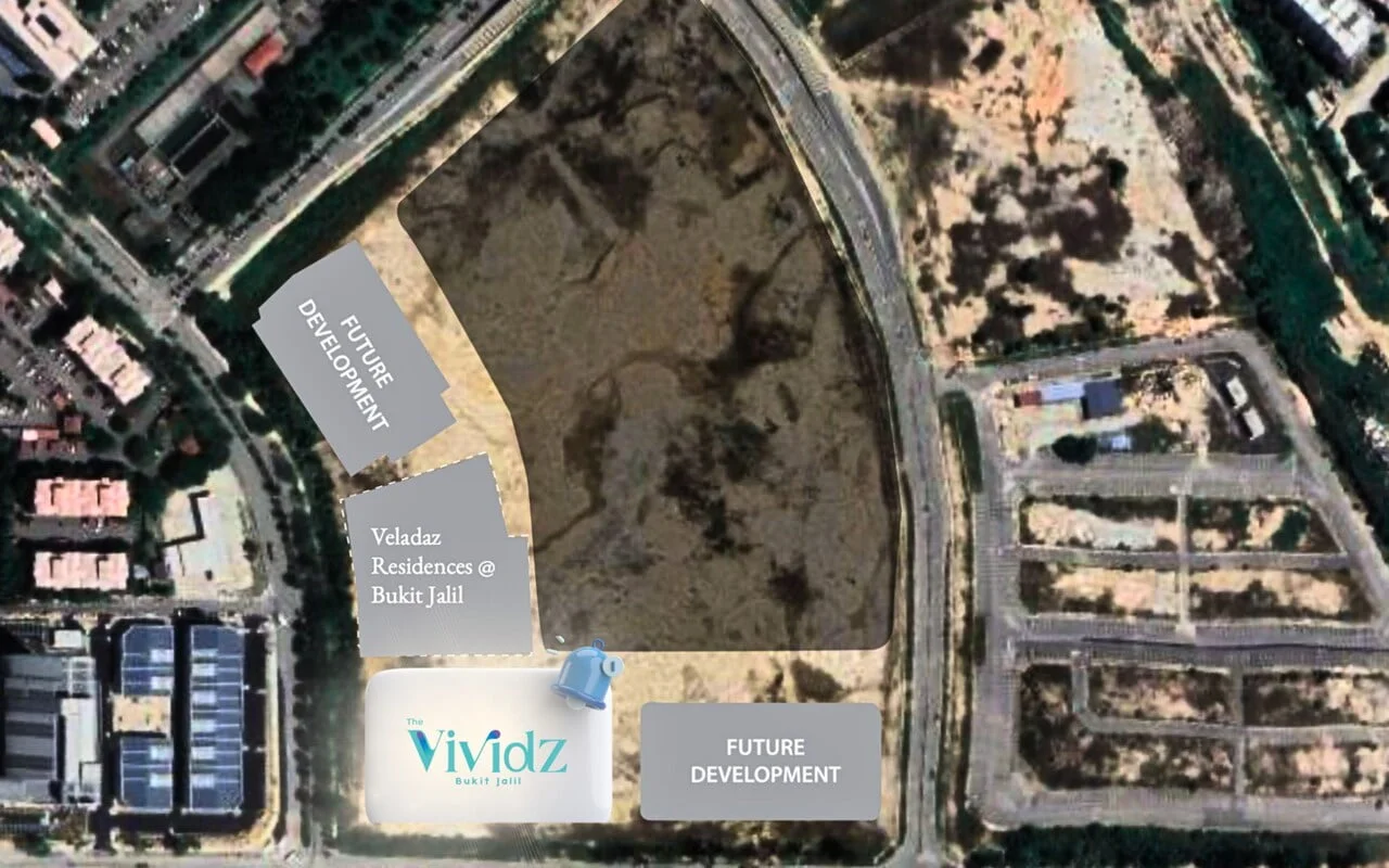 The Vividz @ Bukit Jalil location map